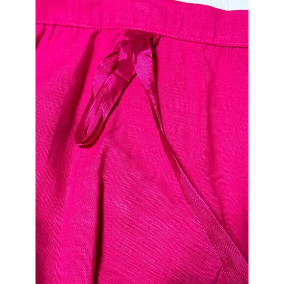 Vtg Opus 1 Diana Martin Pink Wrap Skirt One Size Asymmetrical Mexico Lagenlook - Picture 14 of 15